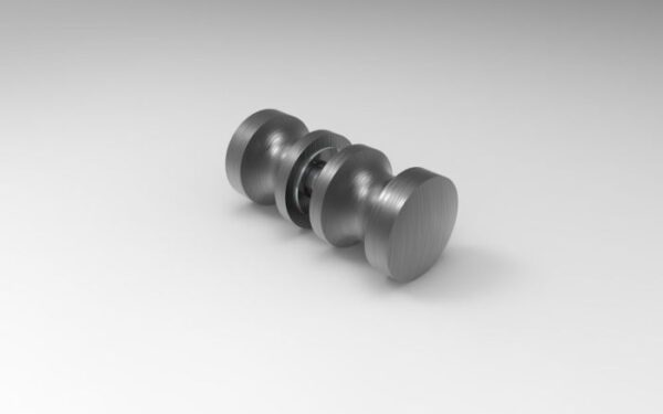 Knopstel rond 30 mm - Brushed Gun Metal (BGM)